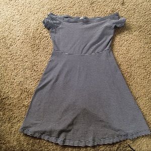 Off the shoulder mini